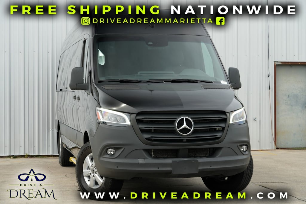 Used 2023 Mercedes-Benz Sprinter Passenger Van w/ Premium Plus & Driver Convenience Packages Van Passenger Van