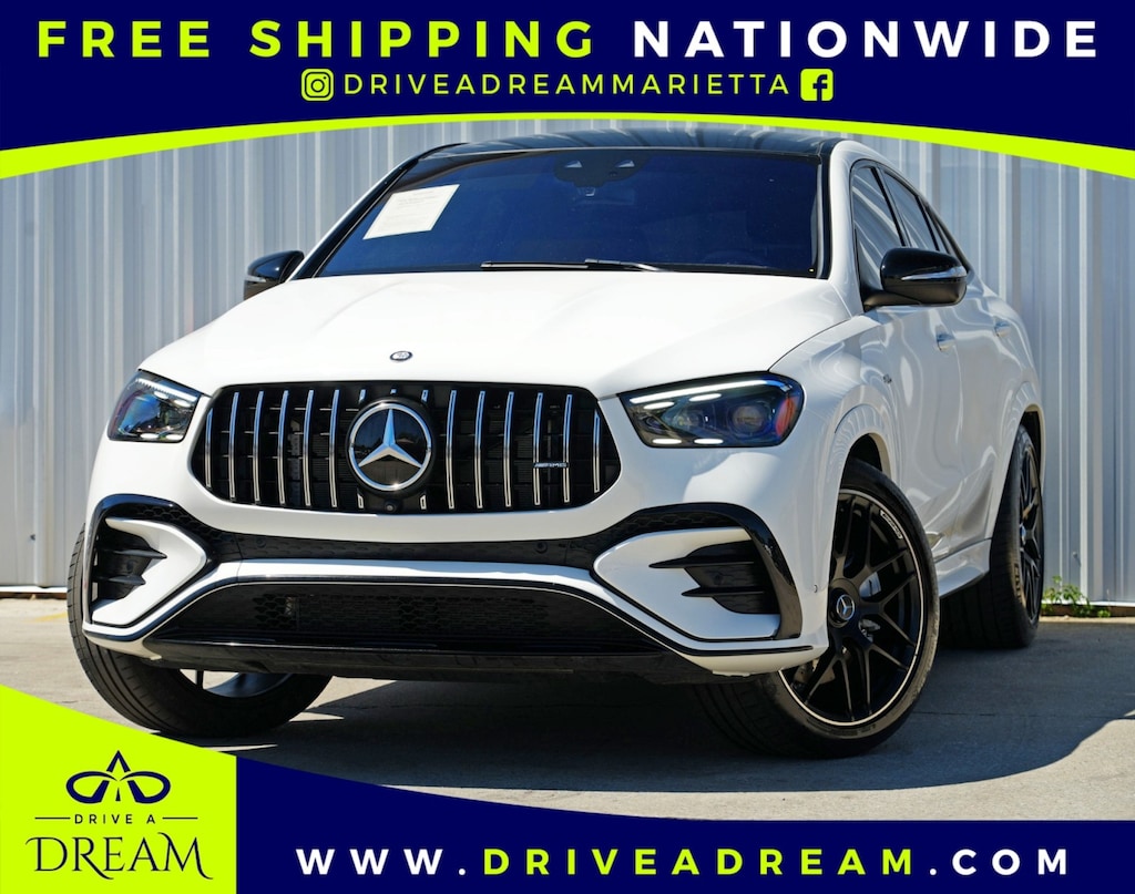 Used 2024 Mercedes-Benz GLE AMG GLE 53 w/ Driver Assist & AMG Night Packages Coupe