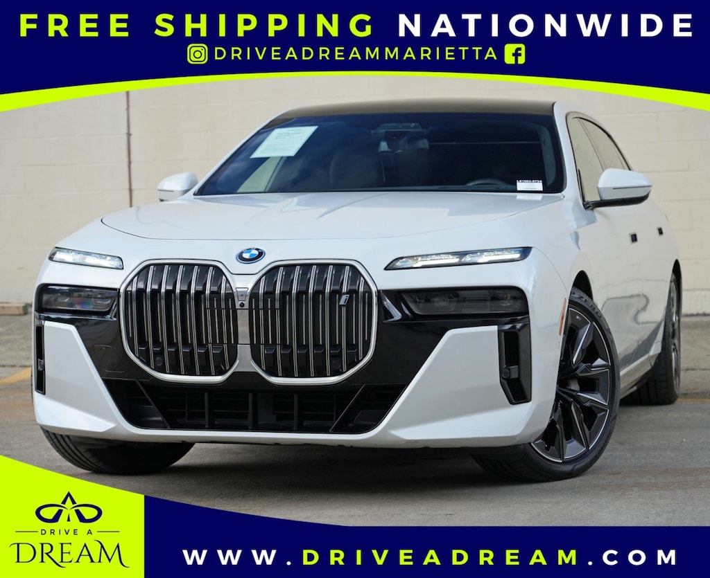 Used 2023 BMW i7 xDrive60 w/ Executive, M Sport & Driving Assist Pa Sedan