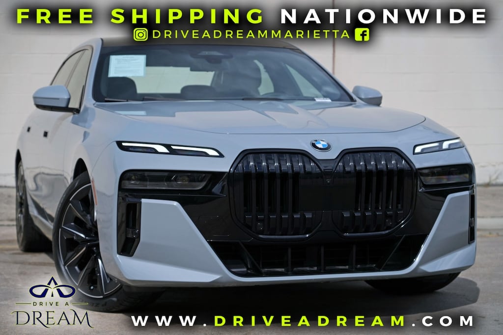 Used 2023 BMW 7 Series 740i w/ M Sport & Parking Assist Packages Sedan