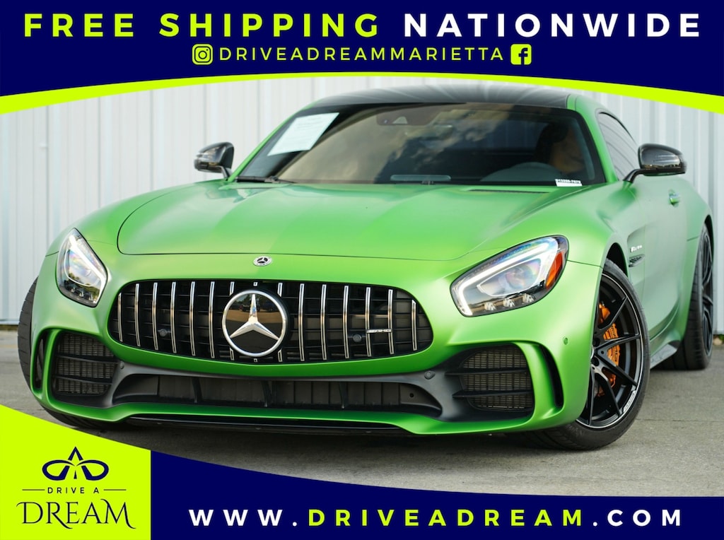 Used 2018 Mercedes-Benz AMG GT AMG GT R w/ Exclusive Interior & Convenience Packa Coupe