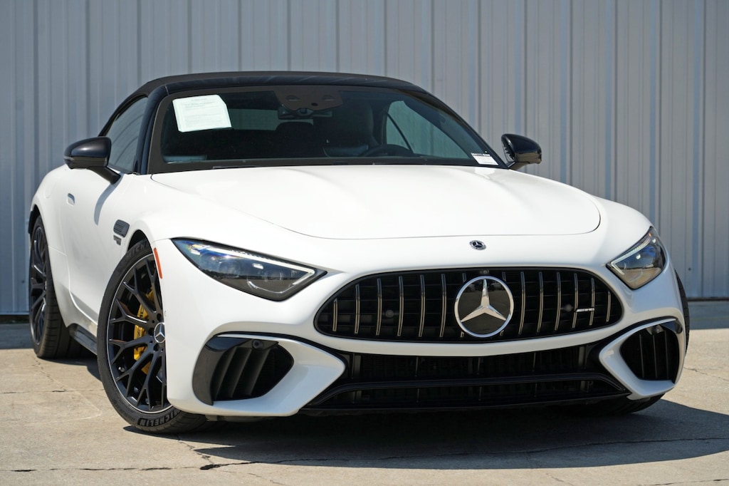 Used 2022 Mercedes-Benz SL AMG SL 55 w/ Driver Assist & AMG Night Packages Convertible
