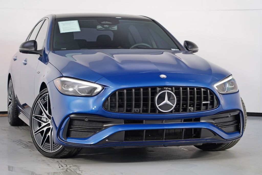 Used 2024 Mercedes-Benz C-Class AMG C 43 w/ AMG Night Package Sedan