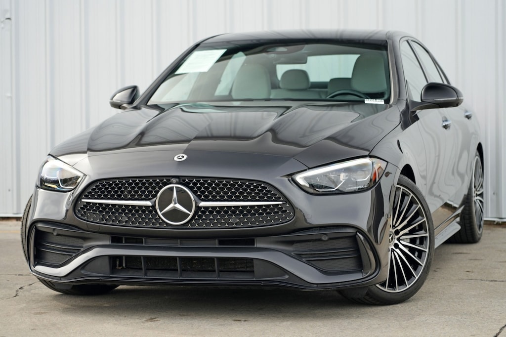 Used 2022 Mercedes-Benz C-Class C 300 w/ AMG Line, Night & Exclusive Trim Packages Sedan