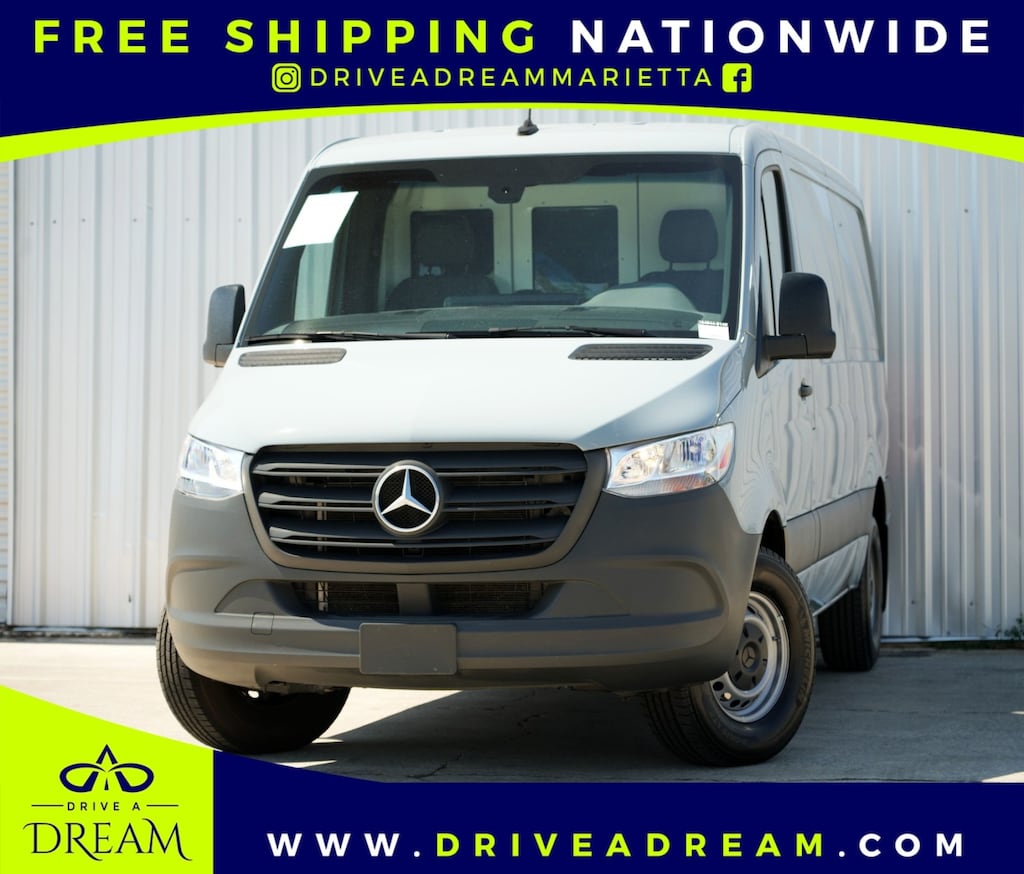 Used 2024 Mercedes-Benz Sprinter Crew Van w/ Driver Convenience & Comfort Packages Van