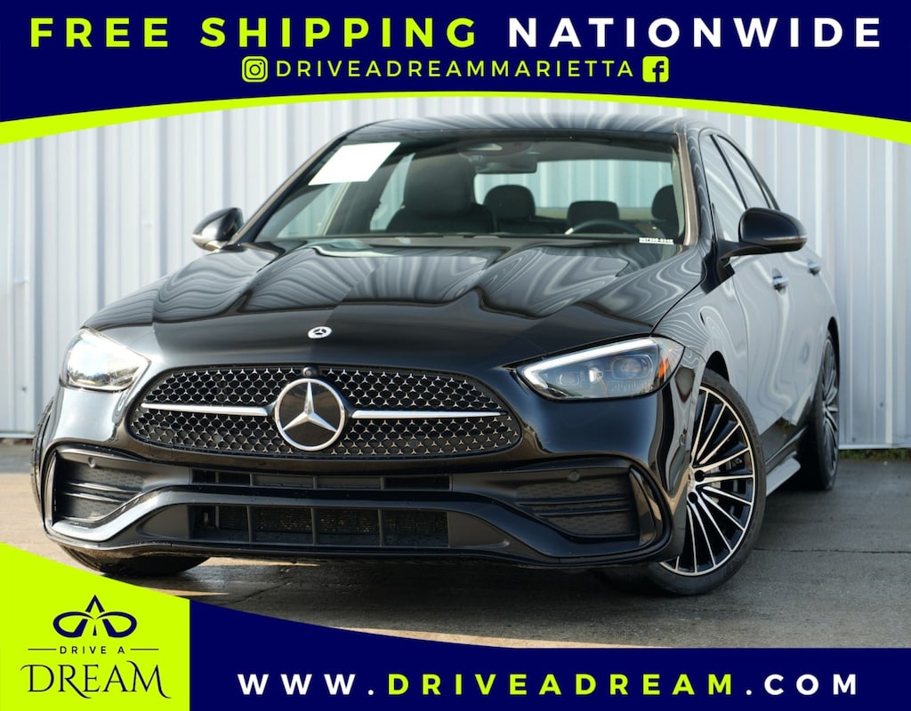 Used 2022 Mercedes-Benz C-Class C 300 w/ AMG Line, AMG Night & Exclusive Trim Pack Sedan