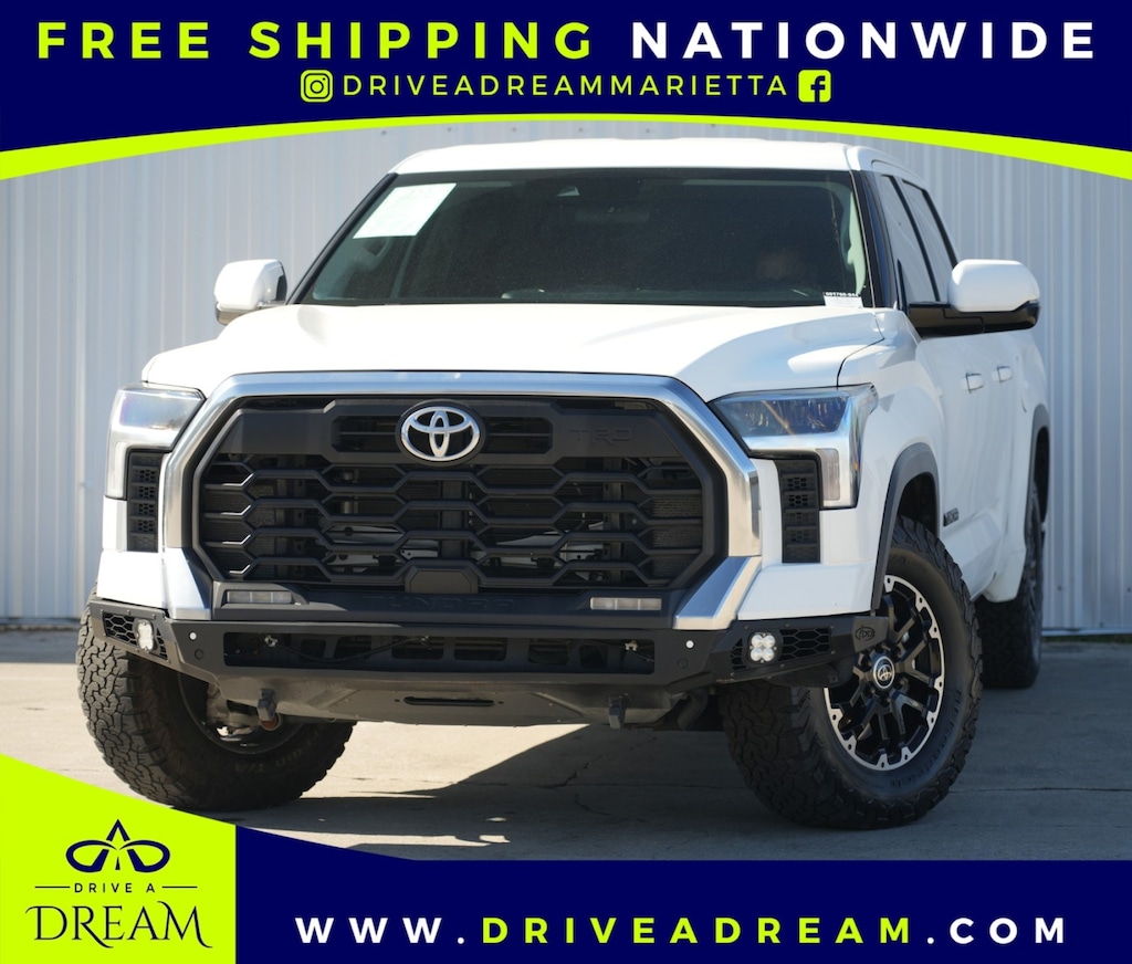 Used 2022 Toyota Tundra 2WD SR5 w/ TRD Off-Road & Convenience Packages Truck CrewMax