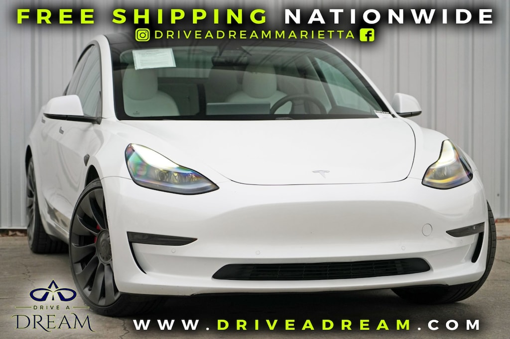 Used 2021 Tesla Model 3 Performance Sedan