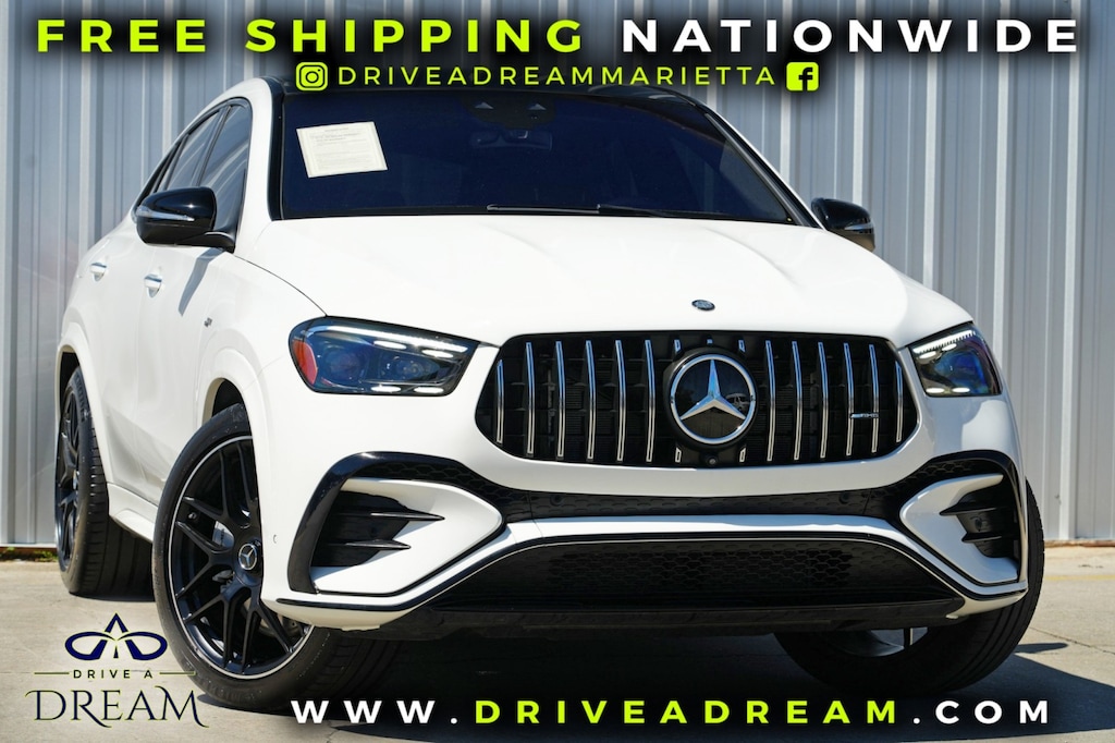 Used 2024 Mercedes-Benz GLE AMG GLE 53 w/ Driver Assist & AMG Night Packages Coupe