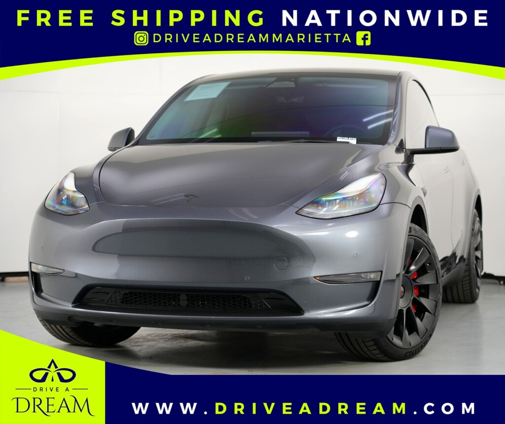 Used 2022 Tesla Model Y Long Range w/ 3rd Row Seating SUV