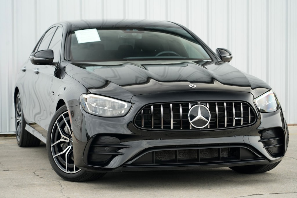 Used 2023 Mercedes-Benz E-Class E 350 w/ Premium, AMG Line & Night Packages Sedan