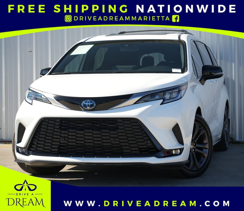 Used 2024 Toyota Sienna XSE w/ Premium Package Van Passenger Van