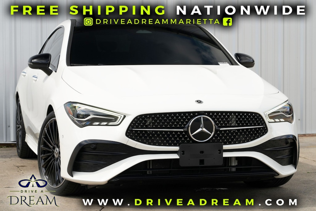 Used 2024 Mercedes-Benz CLA CLA 250 w/ AMG Night Packages Coupe