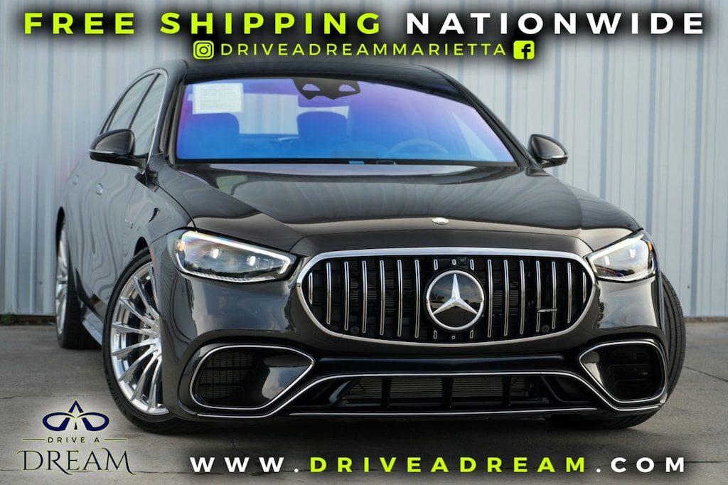 Used 2024 Mercedes-Benz S-Class AMG S 63 E w/ Manufaktur Exclusive Interior Sedan