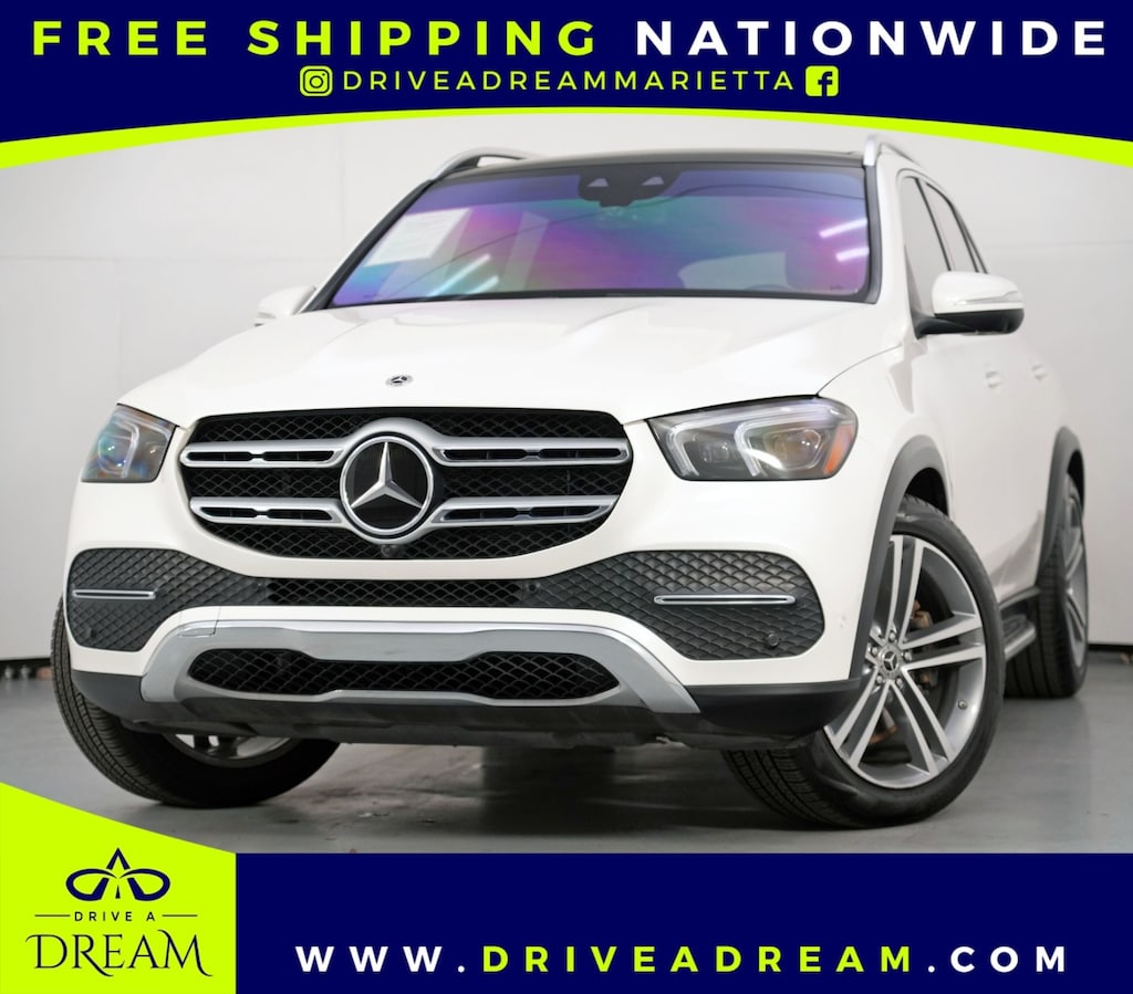 Used 2022 Mercedes-Benz GLE GLE 450 w/ Premium, AMG Line & Driver Assist Packa SUV