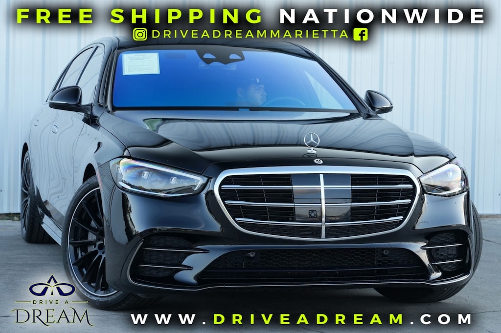 Used 2023 Mercedes-Benz S-Class S 500 w/ AMG Line & Night Packages Sedan