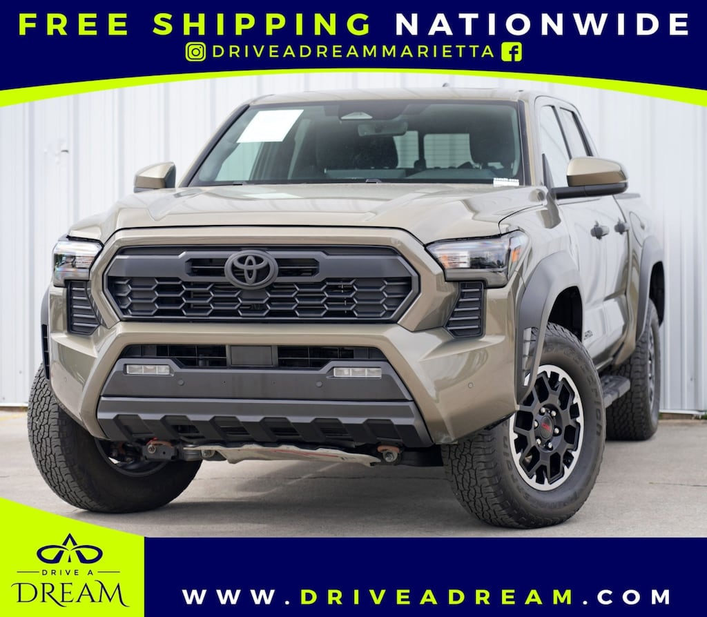 Used 2024 Toyota Tacoma 4WD TRD Off Road w/ Upgrade Package Truck Double Cab
