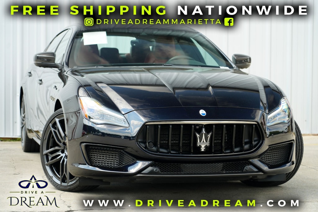 Used 2022 Maserati Quattroporte Modena Q4 w/ Sportivo & Nerissimo Packages Sedan