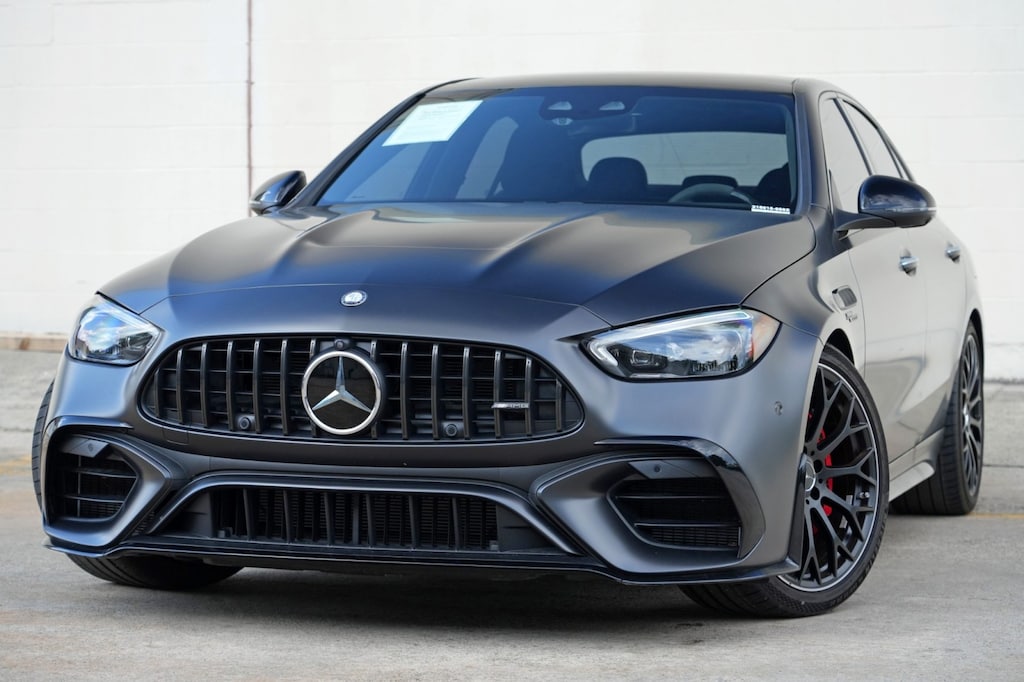 Used 2024 Mercedes-Benz C-Class AMG C 63 S E Performance w/ AMG Night & Driver Ass Sedan