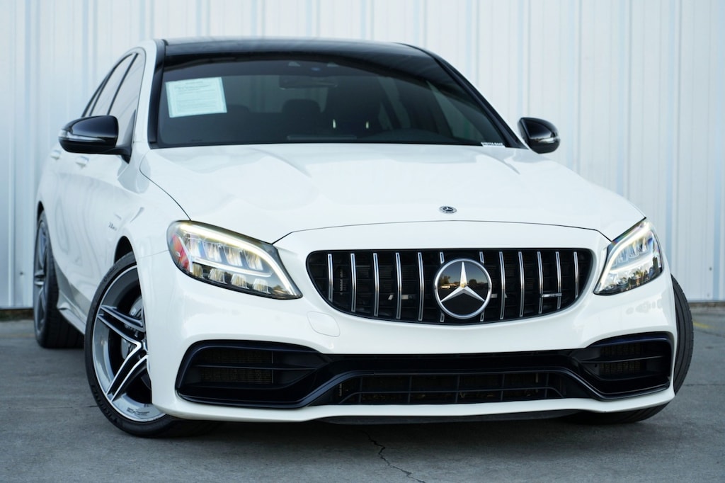Used 2021 Mercedes-Benz C-Class AMG C 63 w/ Driver Assist & AMG Night Packages Sedan