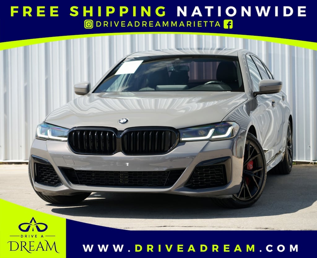 Used 2021 BMW 5 Series 540i w/ M Sport & Convenience Packages Packages Sedan