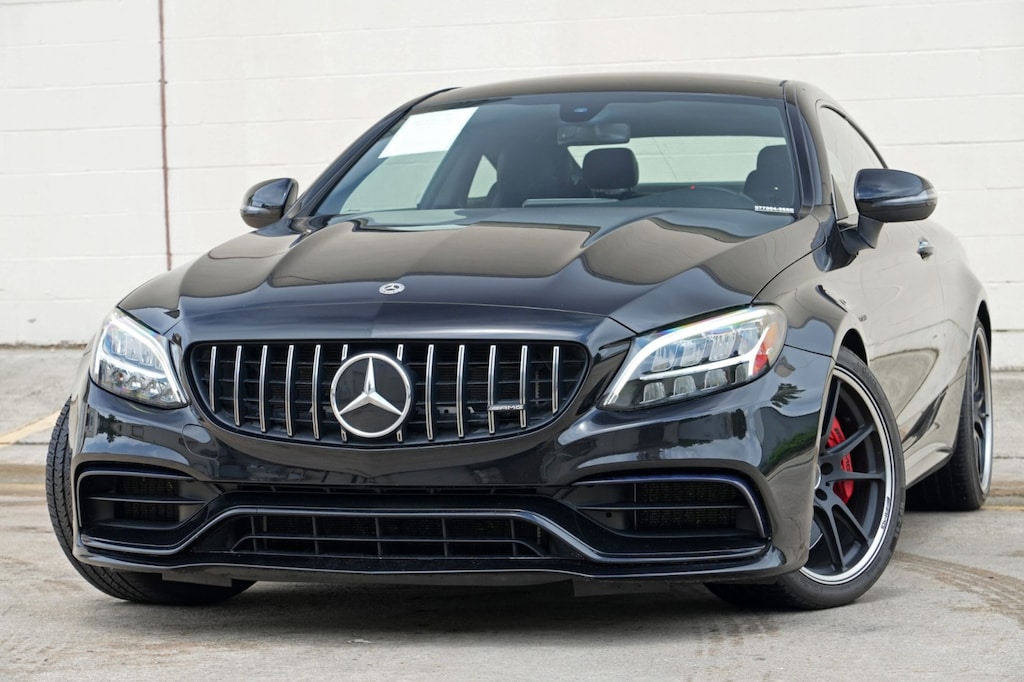 Used 2021 Mercedes-Benz C-Class AMG C 63 S w/ AMG Night Package Coupe