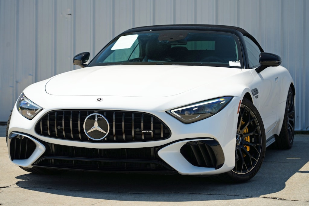 Used 2022 Mercedes-Benz SL AMG SL 55 w/ Driver Assist & AMG Night Packages Convertible