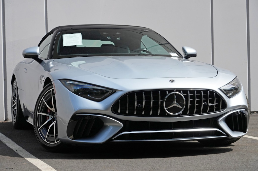 Used 2022 Mercedes-Benz SL AMG SL 55 w/ Driver Assist Package Convertible