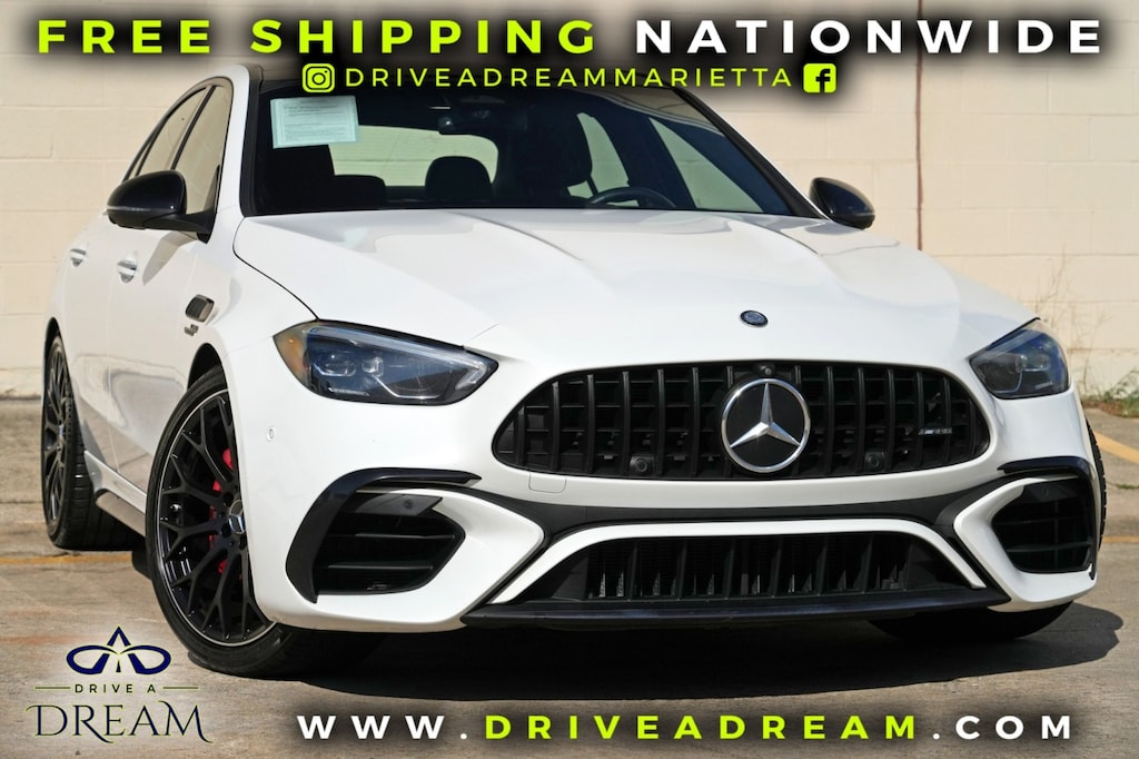 Used 2024 Mercedes-Benz C-Class AMG C 63 S E Performance w/ AMG Night Package Sedan