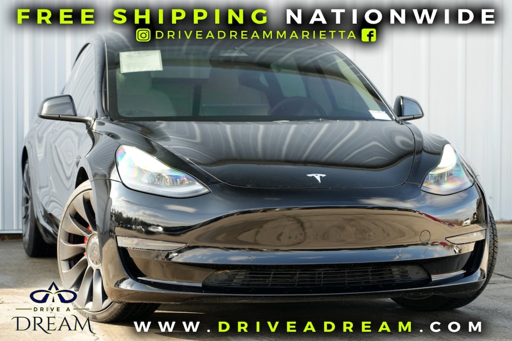 Used 2022 Tesla Model 3 Performance Sedan