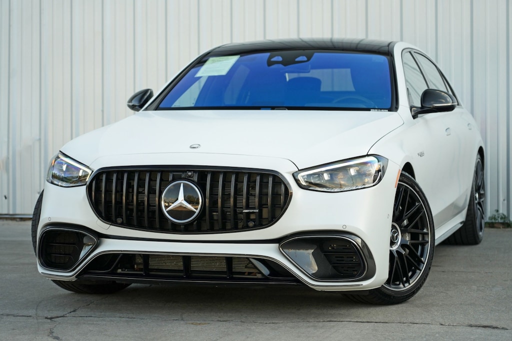 Used 2024 Mercedes-Benz S-Class AMG S 63 E w/ AMG Night Package Sedan