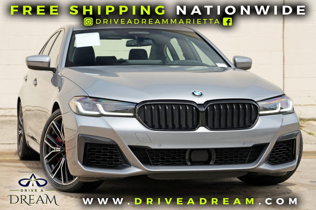 Used 2023 BMW 5 Series 540i w/ M Sport, Premium & Driving Assist Packages Sedan