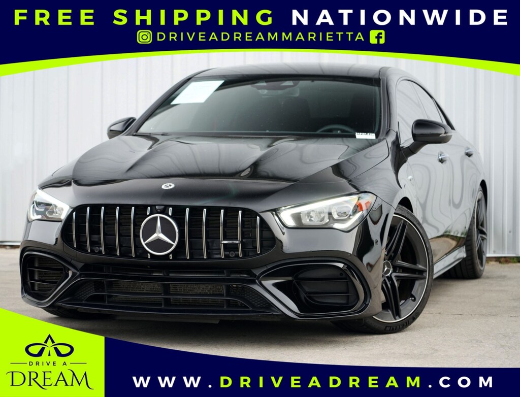Used 2021 Mercedes-Benz CLA AMG CLA 45 w/ AMG Night & Parking Assist Packages Coupe