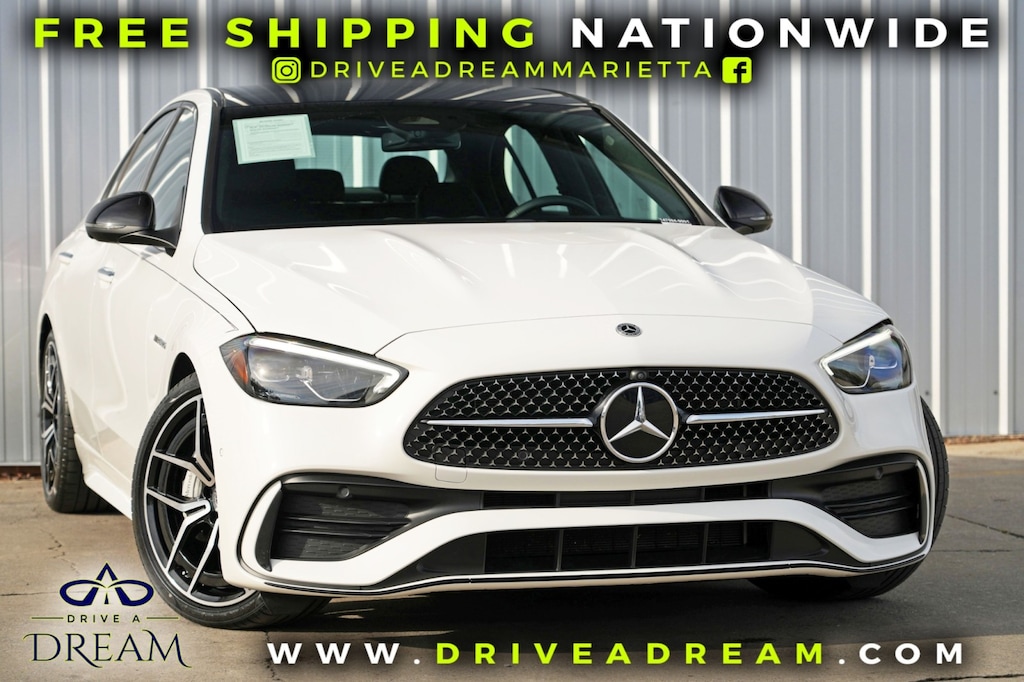 Used 2023 Mercedes-Benz C-Class C 300 w/ AMG Line, Night & Exclusive Packages Sedan