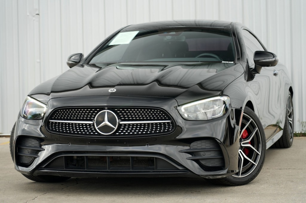 Used 2021 Mercedes-Benz E-Class E 450 w/ AMG Line, Driver Assist & Night Packages Coupe
