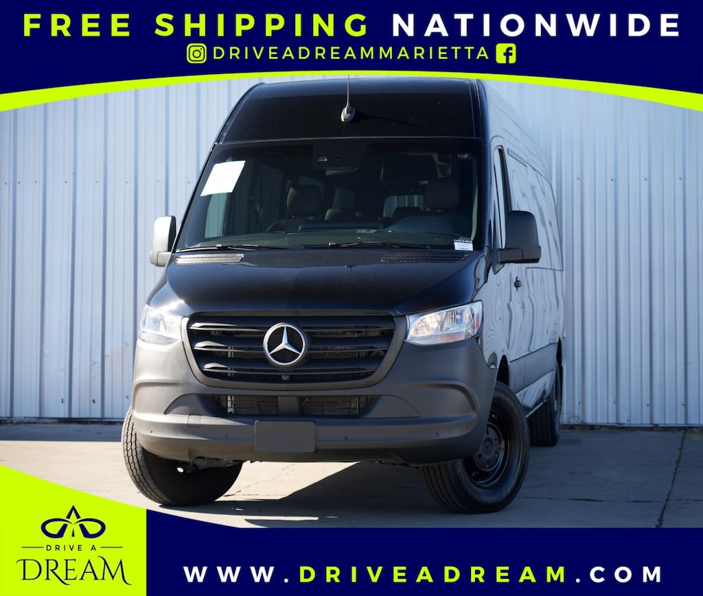 Used 2024 Mercedes-Benz Sprinter Passenger Van w/ Premium & Driver Convenience Packages Van