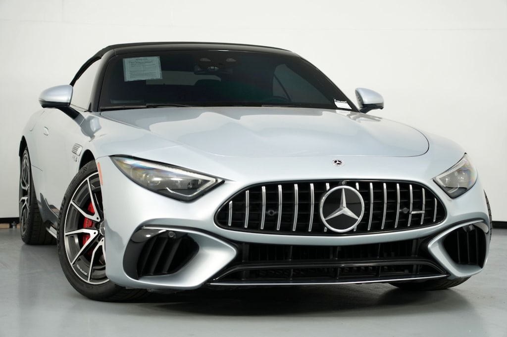 Used 2022 Mercedes-Benz SL AMG SL 55 w/ Driver Assist Packages Convertible