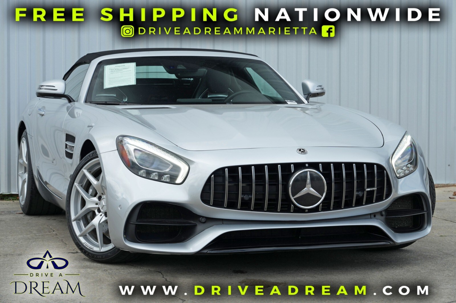 2018 Mercedes Benz AMG GT Roadster photo 2