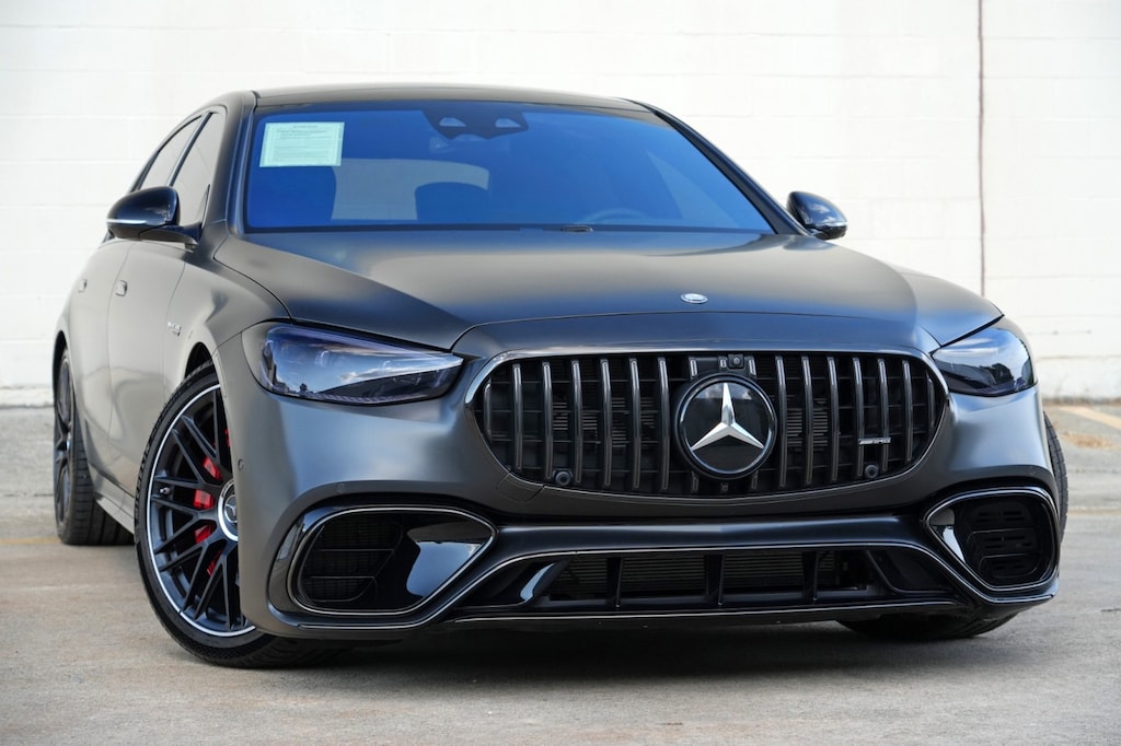 Used 2025 Mercedes-Benz S-Class AMG S 63 E w/ AMG Night Package Sedan