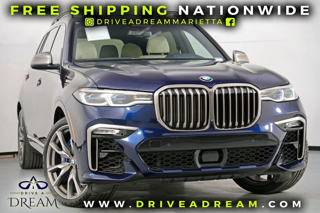 Used 2021 BMW X7 M50i w/ Executive & Driving Assist Packages SUV