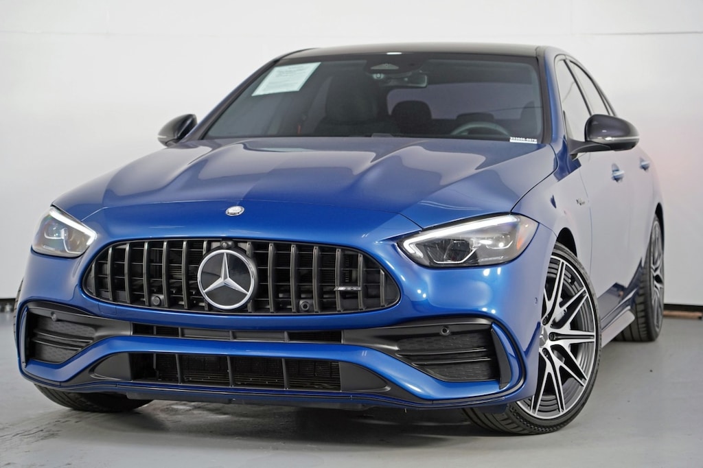 Used 2024 Mercedes-Benz C-Class AMG C 43 w/ AMG Night Package Sedan