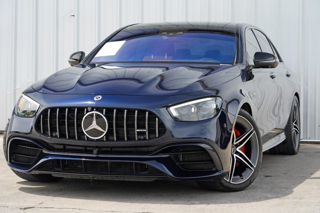 Used 2021 Mercedes-Benz E-Class AMG E 63 S w/ Driver Assist & AMG Night Package Sedan