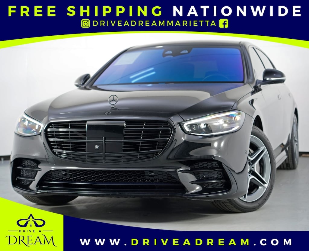 Used 2022 Mercedes-Benz S-Class S 500 w/ AMG Line Package Sedan
