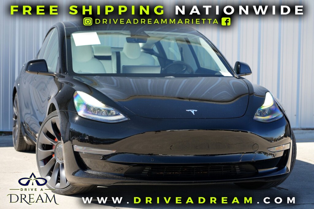 Used 2021 Tesla Model 3 Performance Sedan