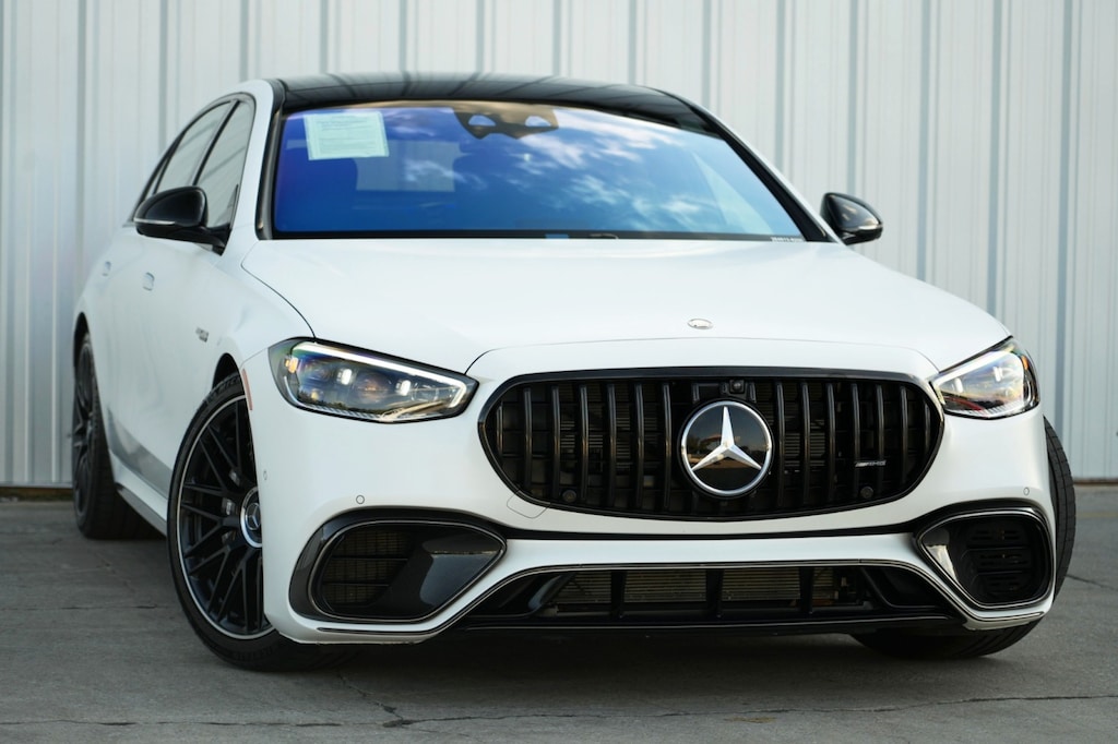 Used 2024 Mercedes-Benz S-Class AMG S 63 E w/ AMG Night Package Sedan