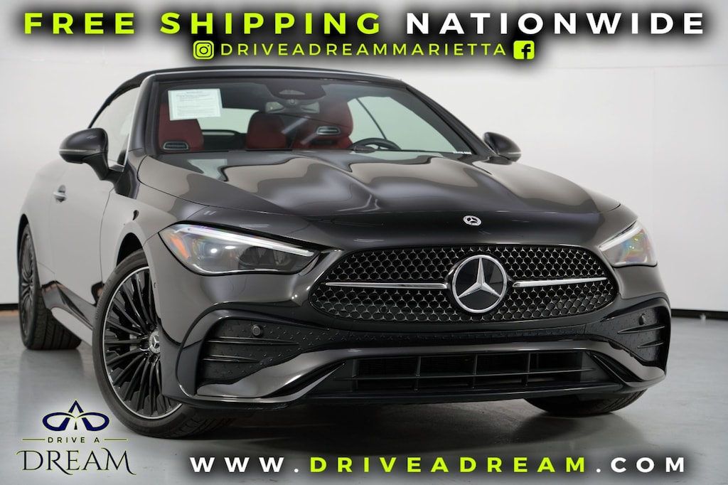 Used 2024 Mercedes-Benz CLE CLE 300 w/ Amg Line & Night Packages Convertible