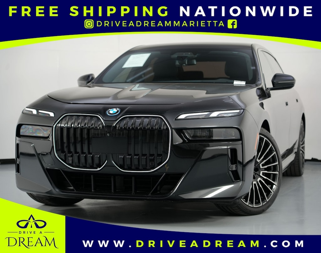 Used 2024 BMW i7 eDrive50 w/ M Sport, Driver Assist & Premium Packa Sedan