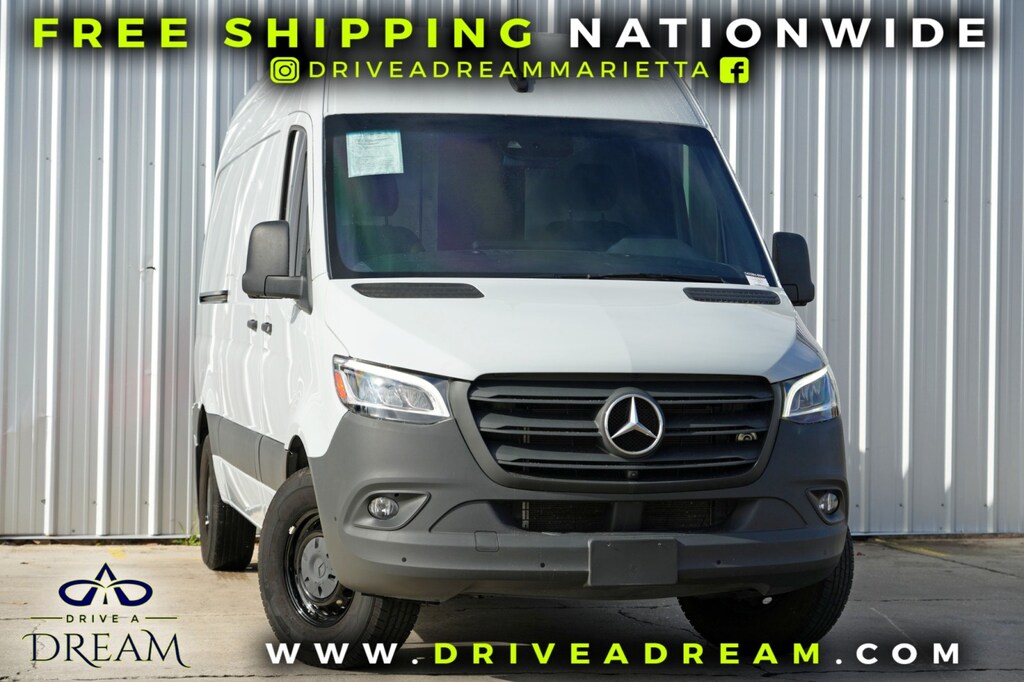 Used 2023 Mercedes-Benz Sprinter Cargo Van w/ Comfort Plus, Driver Convenience & Premium Plus Van Cargo Van
