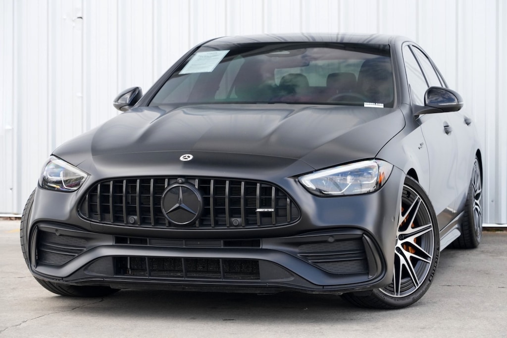 Used 2023 Mercedes-Benz C-Class AMG C 43 w/ AMG Night & Pinnacle Trim Packages Sedan