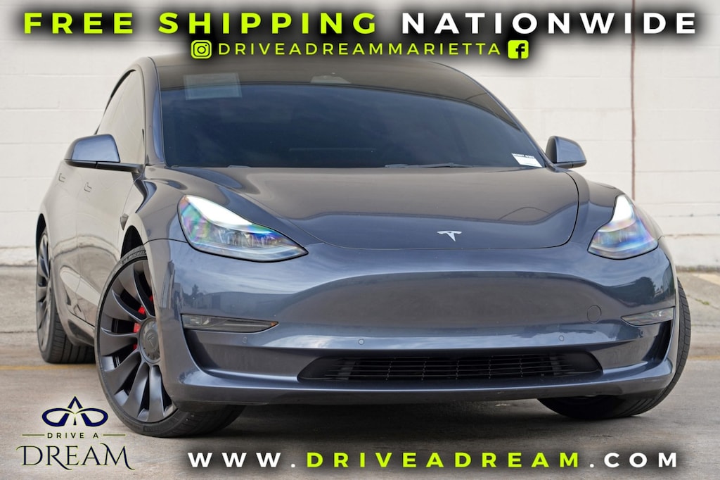 Used 2022 Tesla Model 3 Performance Sedan